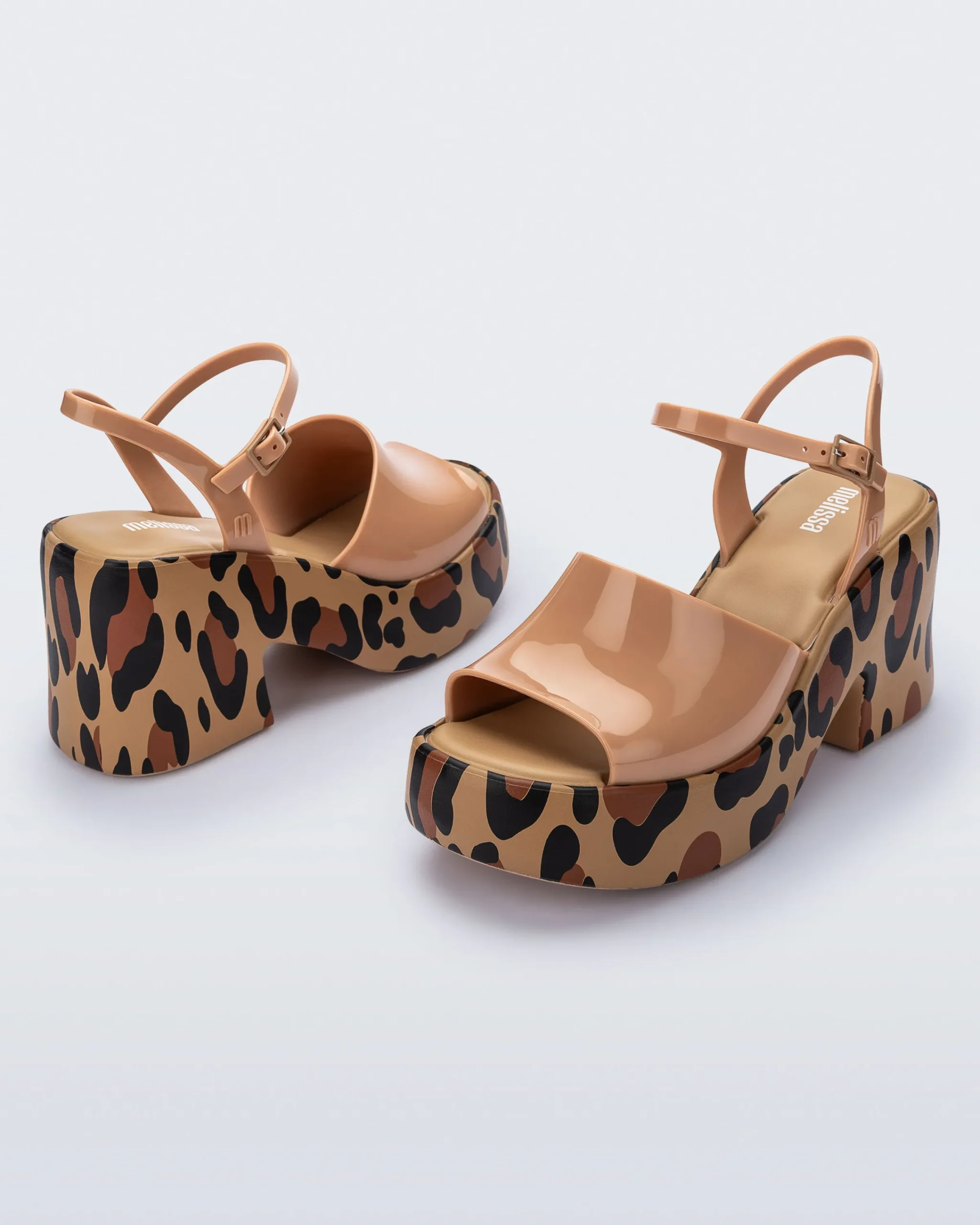 Platforms|Heels*Melissa Lina Beige/Black