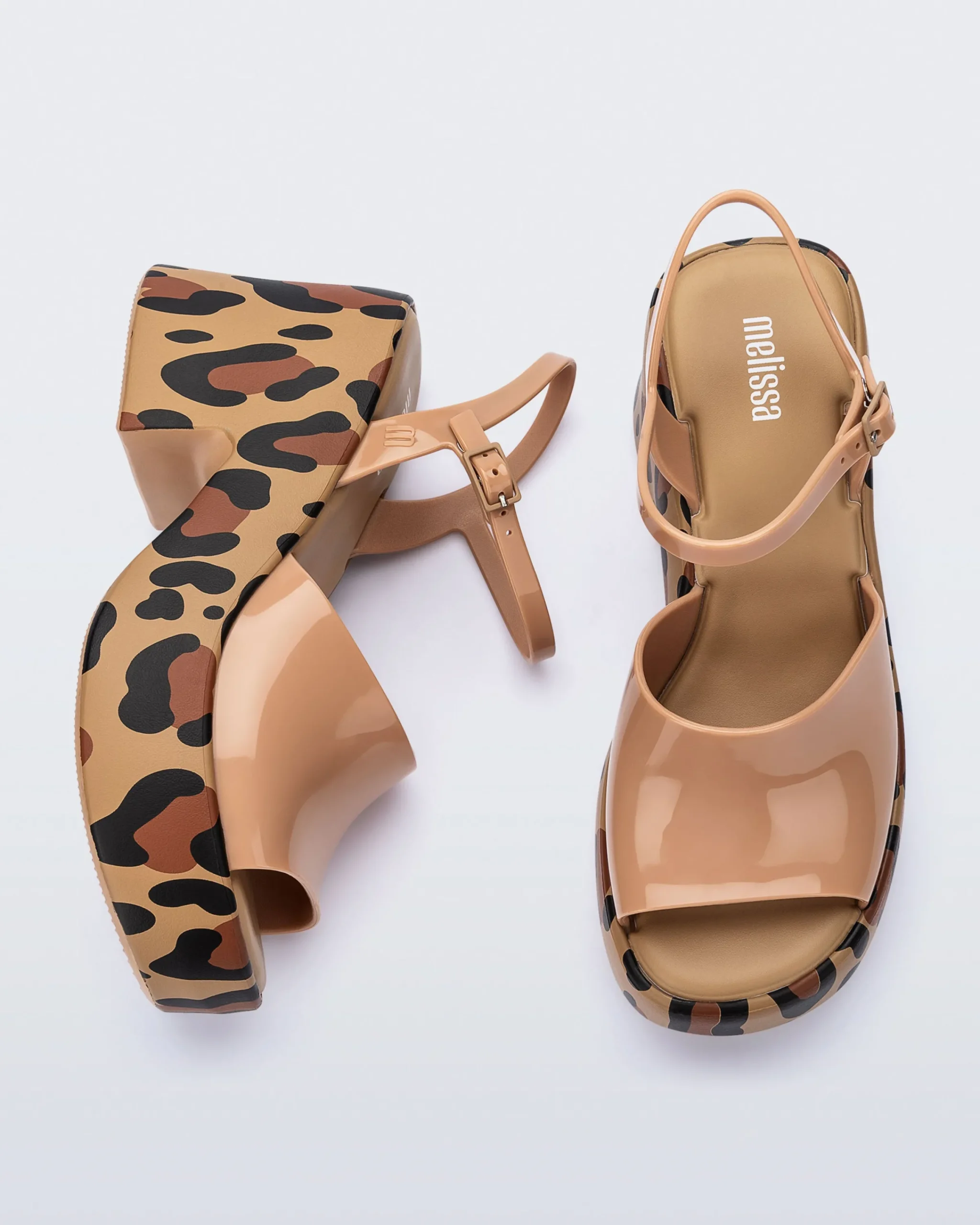 Platforms|Heels*Melissa Lina Beige/Black
