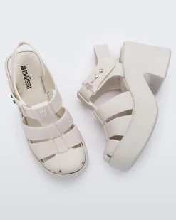Platform|Sandals*Melissa Lulu Matte Beige