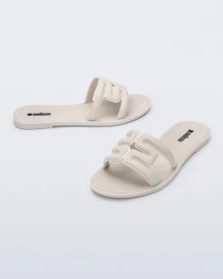 Slides*Melissa M Slide Beige