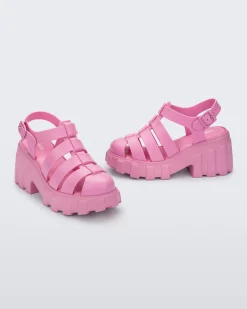 Ankle Strap|Platform*Melissa Megan Pink
