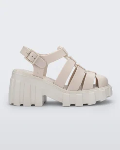 Ankle Strap|Platform*Melissa Megan Beige