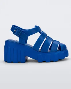 Ankle Strap|Platform*Melissa Megan Blue