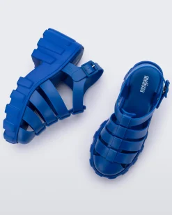 Ankle Strap|Platform*Melissa Megan Blue