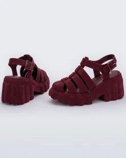 Ankle Strap|Platform*Melissa Megan Velvet