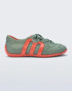 Sneakers*Melissa Motion Orange/Green