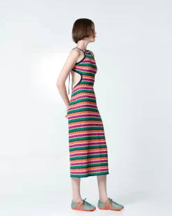 Sneakers*Melissa Motion Orange/Green