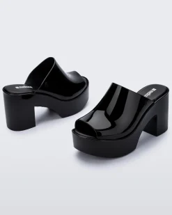 Platforms|Heels*Melissa Mule Hype Black