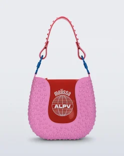 Handbags*Melissa Nina Bag Pink/Red