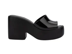 Ankle Strap|Slides*Melissa Posh Black