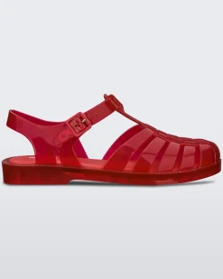 Ankle Strap*Melissa Possession Transparent Red