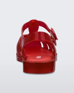 Ankle Strap*Melissa Possession Transparent Red