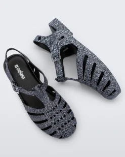 Ankle Strap*Melissa Possession Black Jeans