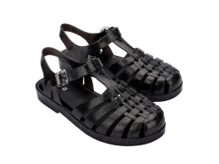 Ankle Strap*Melissa Possession Glitter Black