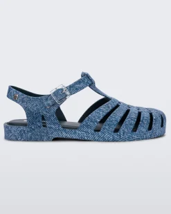 Ankle Strap*Melissa Possession Blue Jeans
