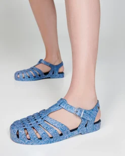 Ankle Strap*Melissa Possession Blue Jeans