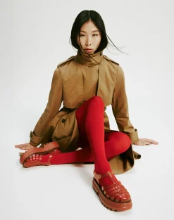 Ankle Strap|Platform*Melissa Possession Platform II Transparent Brown