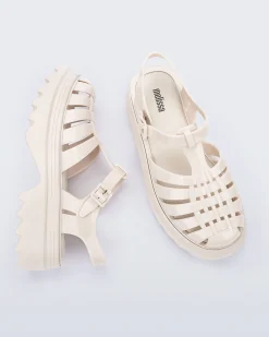 Ankle Strap|Platform*Melissa Possession Platform II Beige