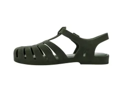 Ankle Strap*Melissa Possession Velvet Green Flocked