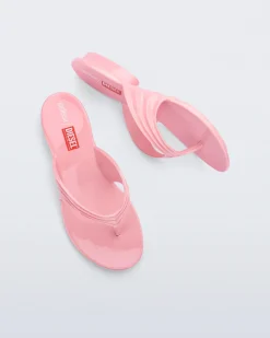 Flip Flops*Melissa Quantum Flip Flop Pink