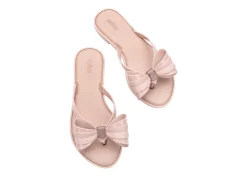 Flip Flops*Melissa Slim Flip Flop Glitter Pink