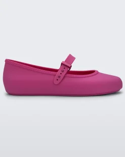 Ballet Flats*Melissa Soft Ballerina Dark Pink