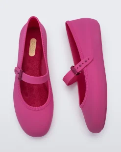 Ballet Flats*Melissa Soft Ballerina Dark Pink
