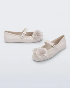 Ballet Flats*Melissa Soft Ballerina Petals Beige
