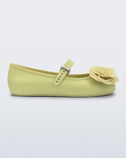 Ballet Flats*Melissa Soft Ballerina Petals Green