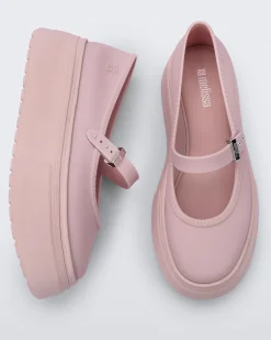 Platforms|Ballet Flats*Melissa Soft Ballerina Platform Pink