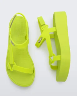 Ankle Strap|Platform*Melissa Sun Downtown Platform Green