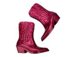 Boots*Melissa Texas Glitter Pink