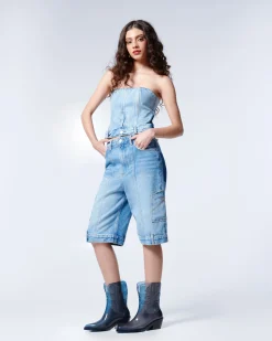 Boots*Melissa Texas Transparent Blue