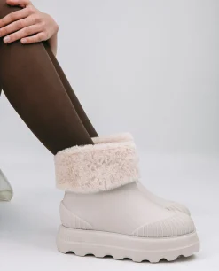 Boots|Platform*Melissa Warm Boot Beige