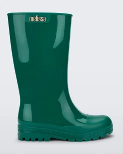 Boots|Rain*Melissa Welly Green