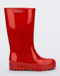 Boots|Rain*Melissa Welly Red