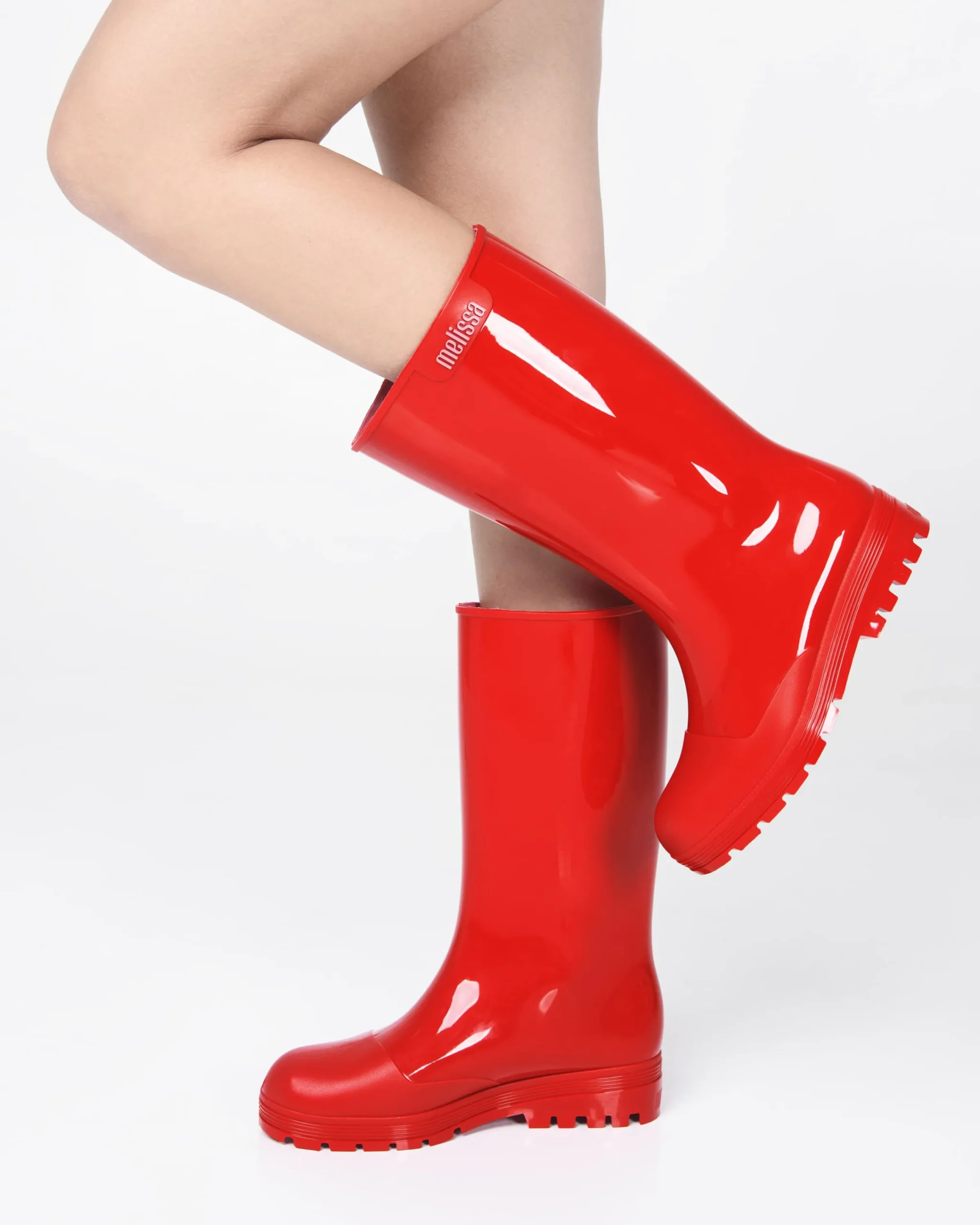 Boots|Rain*Melissa Welly Red