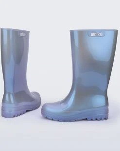 Boots|Rain*Melissa Welly Pearly Blue