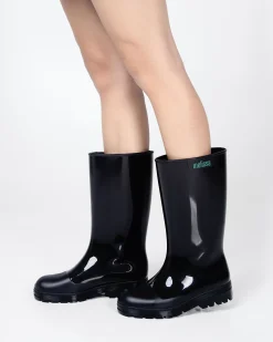 Boots|Rain*Melissa Welly Black